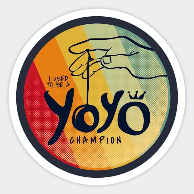 Yoyo Champion Sticker by NathanielF